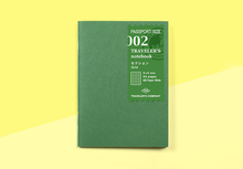 Load image into Gallery viewer, TRAVELER&#39;S COMPANY – Traveler&#39;s Notebook Passport - 002 Grid Notebook