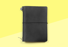 Load image into Gallery viewer, TRAVELER&#39;S COMPANY – Traveler&#39;s Notebook Passport - Black