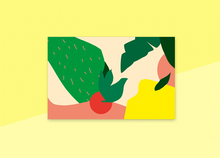 Load image into Gallery viewer, SOUS-BOIS - business cards  – &quot;cerise&quot;