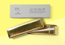 Load image into Gallery viewer, TRAVELER&#39;S COMPANY – Brass Pen Case