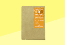 Load image into Gallery viewer, TRAVELER&#39;S COMPANY – Traveler&#39;s Notebook Passport - 010 Kraft Paper Folder