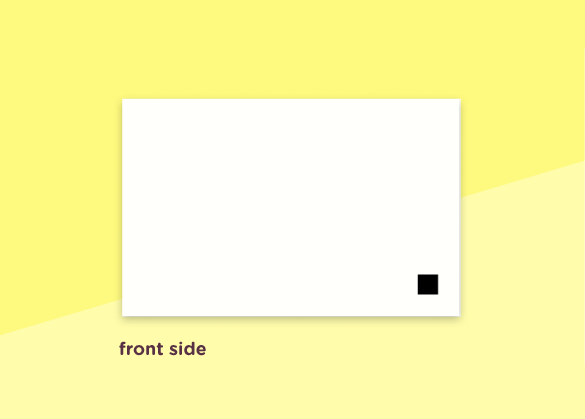SOUS-BOIS - Visitenkarten - "Simples"