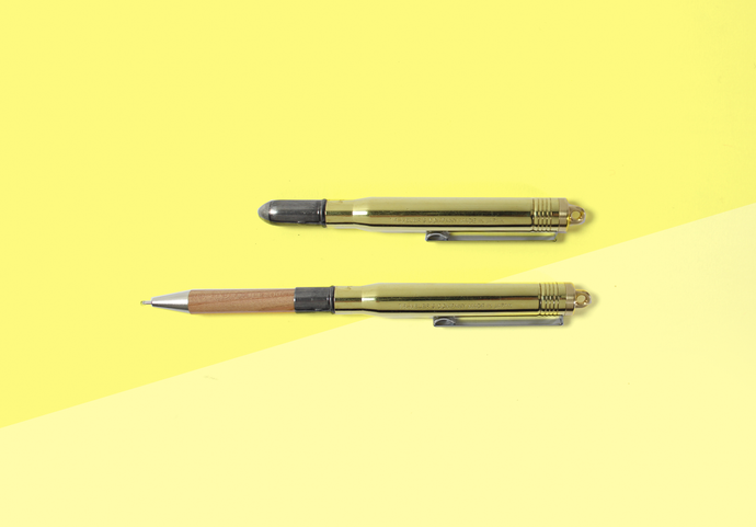 TRAVELER'S COMPANY – Brass Ballpoint Pen