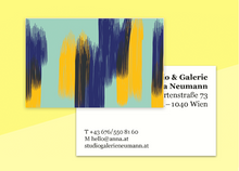 Load image into Gallery viewer, SOUS-BOIS - business cards  – &quot;brush&quot;