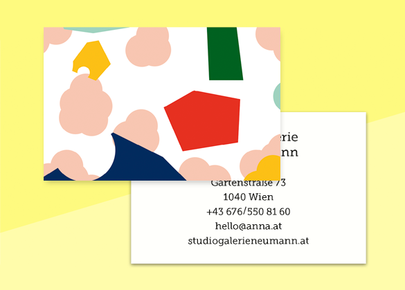 SOUS-BOIS - business cards  – 