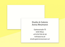 Load image into Gallery viewer, SOUS-BOIS - business cards  – &quot;blanc&quot;
