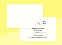 Load image into Gallery viewer, SOUS-BOIS - business cards  – &quot;simples&quot;