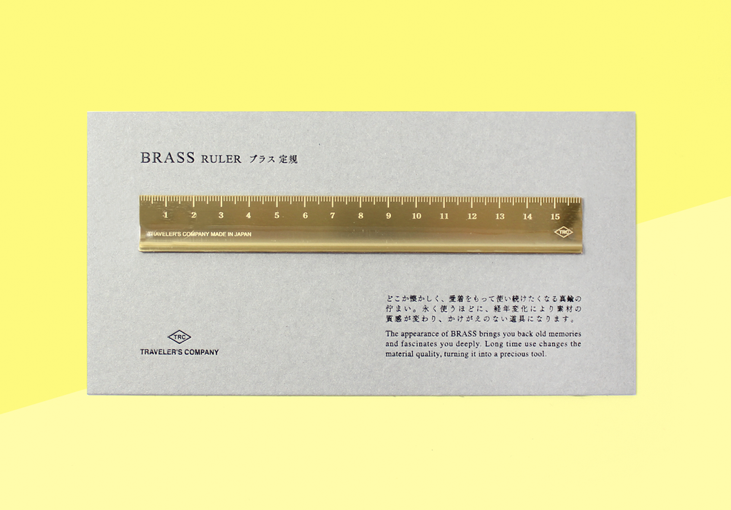 TRAVELER'S COMPANY - Brass Ruler