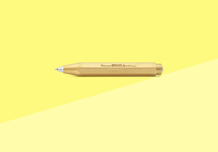 KAWECO - BRASS SPORT - Ballpoint Pen