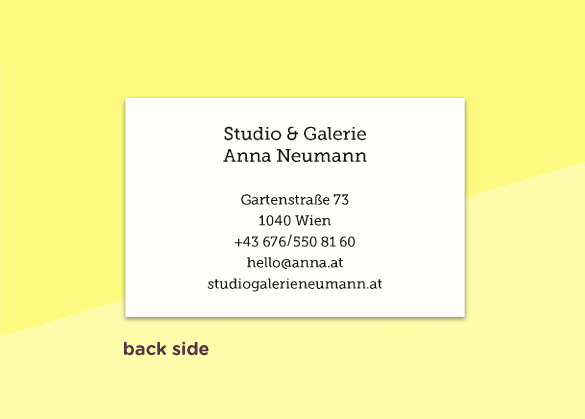 SOUS-BOIS - business cards  – "cocon"