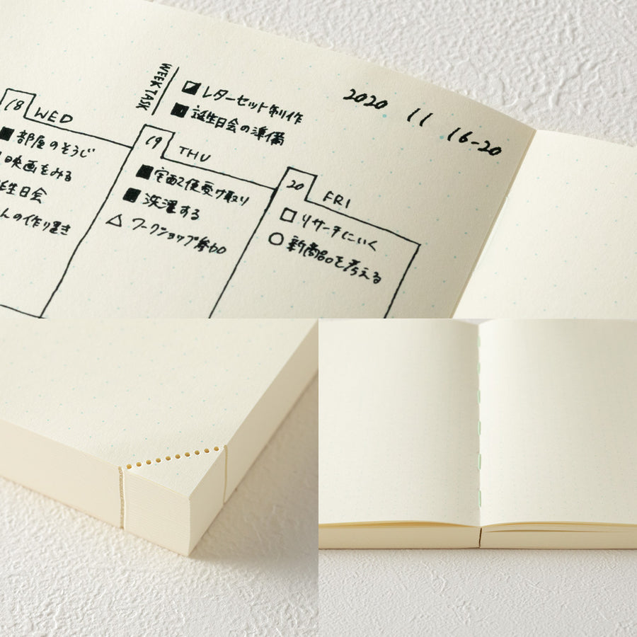 MIDORI - MD Notebook Journal Codex 1 Day 1 Page - A5 Dot grid