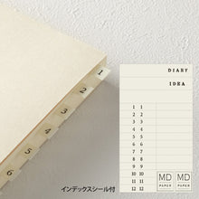 Load image into Gallery viewer, MIDORI - MD Notebook Journal Codex 1 Day 1 Page - A5 Dot grid