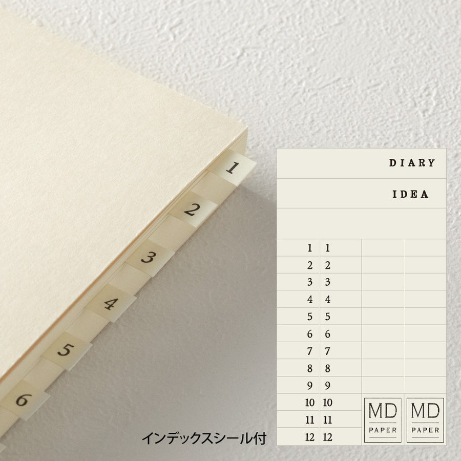 MIDORI - MD Notebook Journal Codex 1 Day 1 Page - A5 Dot grid