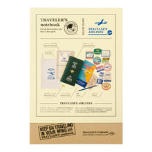 Laden Sie das Bild in den Galerie-Viewer, TRAVELER&#39;S COMPANY - Traveler&#39;s Notebook - Limited Set Airline