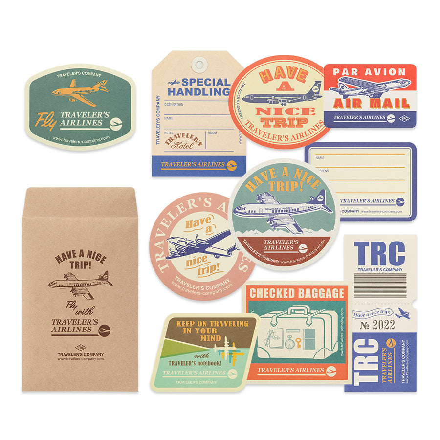 TRAVELER'S COMPANY - Traveler's Notebook - Limited Set Airline