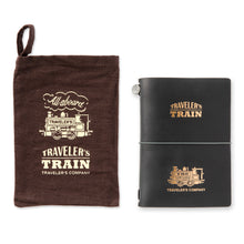 Laden Sie das Bild in den Galerie-Viewer, TRAVELER&#39;S COMPANY - Traveler&#39;s Notebook Passport Size -  Limited Set Train