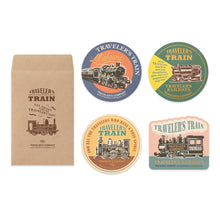 Laden Sie das Bild in den Galerie-Viewer, TRAVELER&#39;S COMPANY - Traveler&#39;s Notebook Passport Size -  Limited Set Train