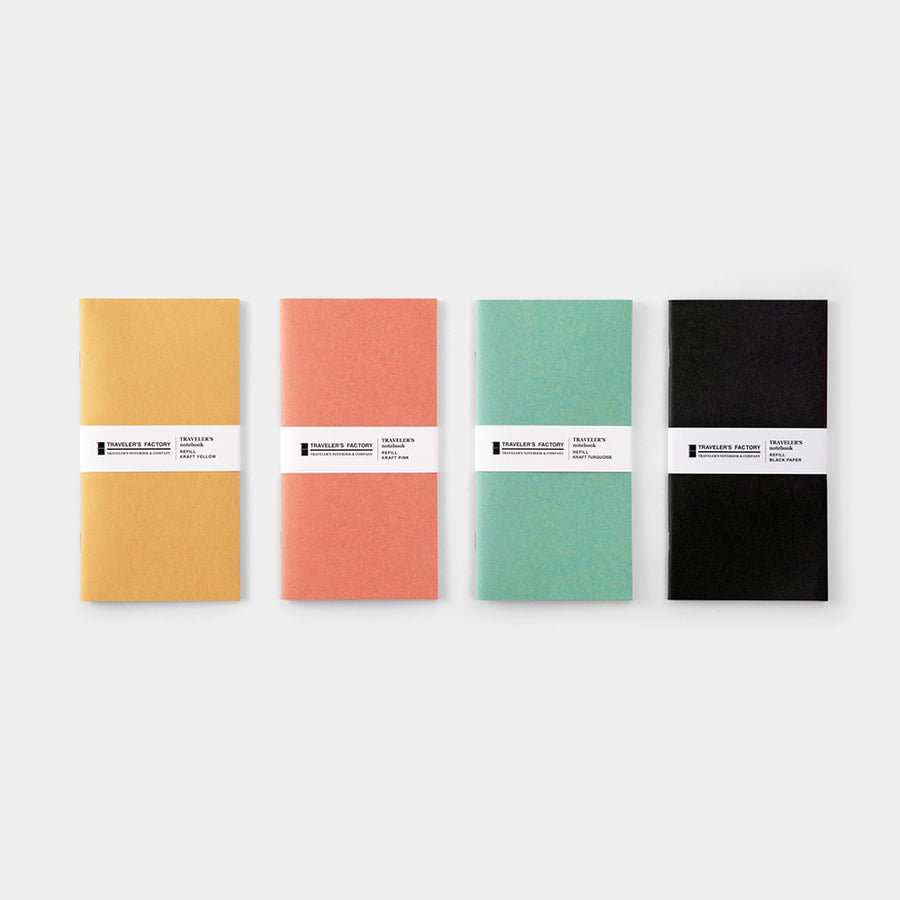 TRAVELER'S FACTORY - Regular size Refill - Kraft Yellow