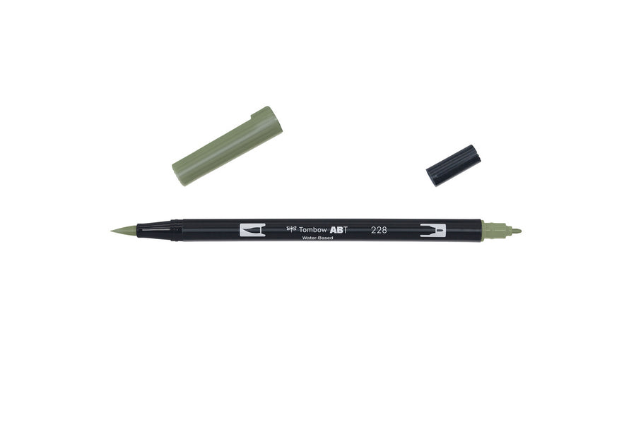 TOMBOW - ABT Dual Pinselstift - 228 Graugrün