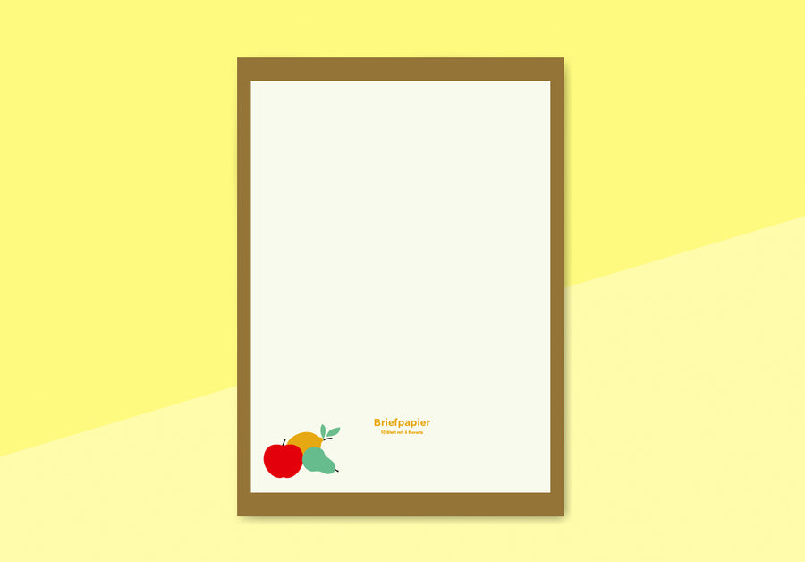 sous-bois - Letter Paper - Fruits