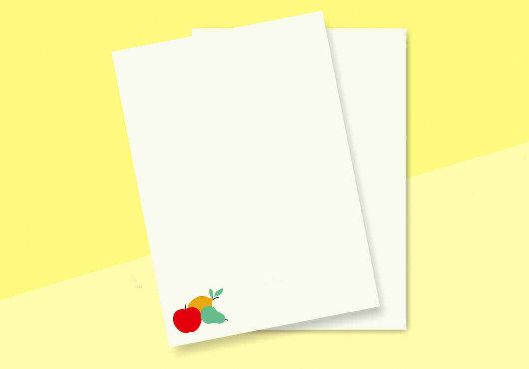 sous-bois - Letter Paper - Fruits