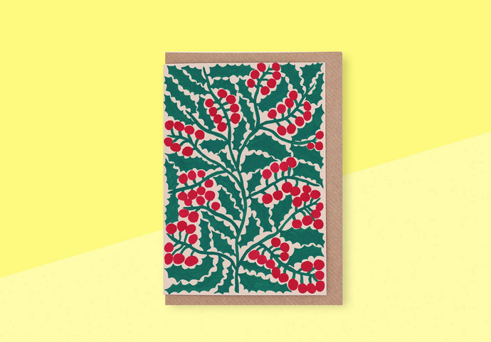 EVERMADE - Greeting Card - Holly