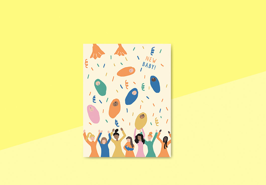 EMMA COOTER - Greeting card - Baby Shower