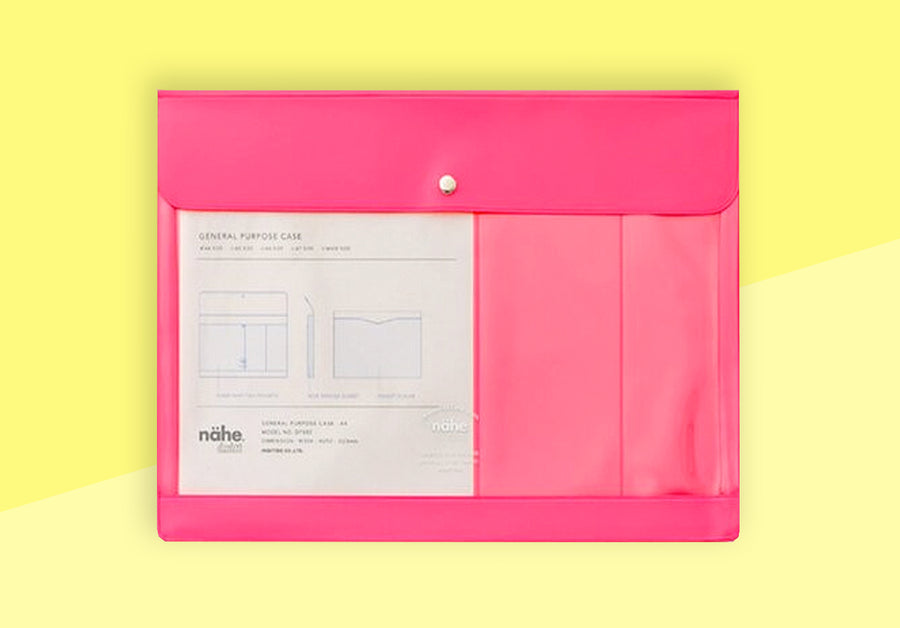HIGHTIDE - NÄHE - Etui/Hülle - A5 Neon Pink