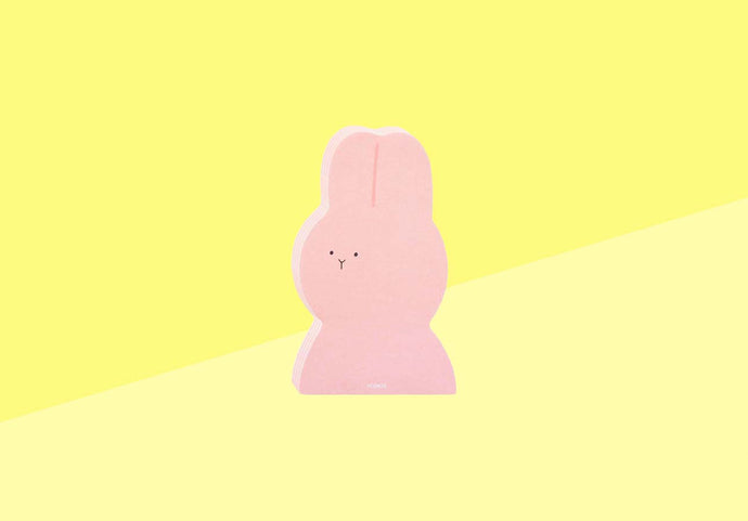 ICONIC - Memo Pad - Animal Pink Rabbit