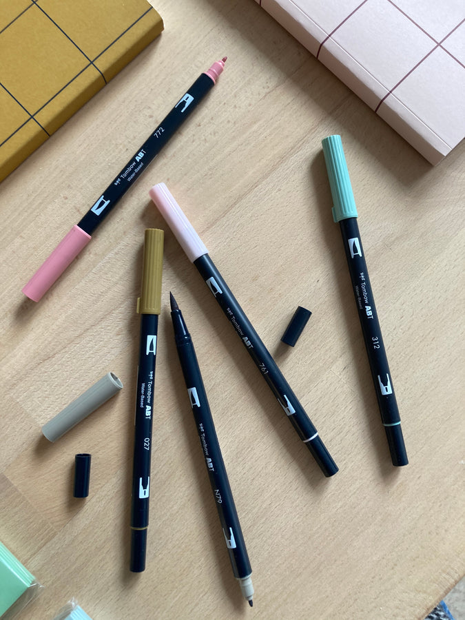 TOMBOW - ABT Dual Brush Pen - 098 avocado