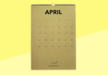 Load image into Gallery viewer, IN LOVE WITH PAPER - Birthday wall calendar