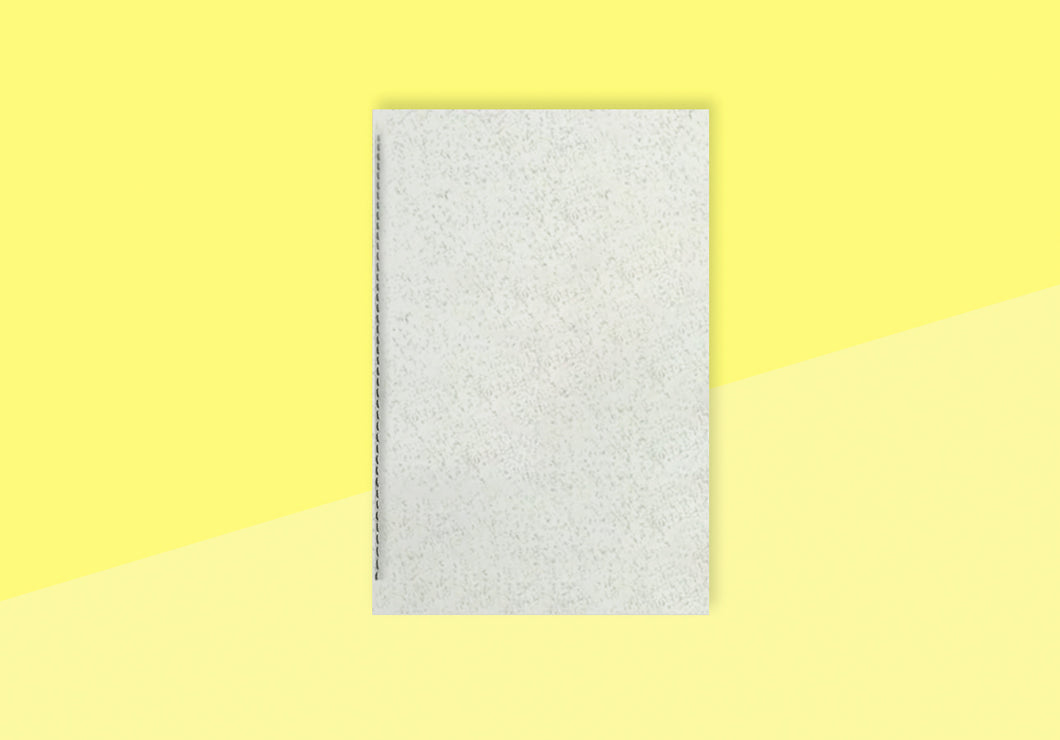 IN LOVE WITH PAPER - Notizbuch Ella - Weiß gesprenkelt