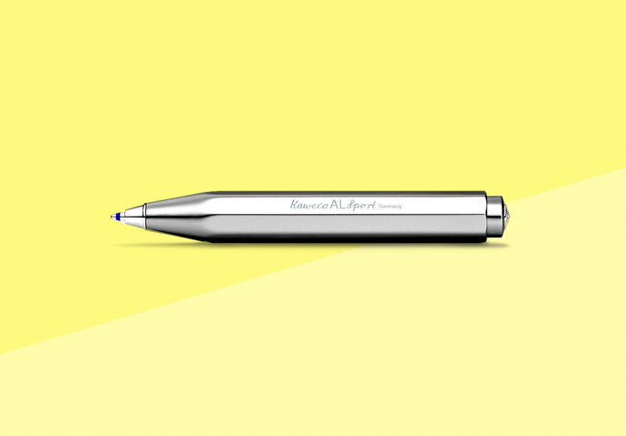 KAWECO - AL SPORT - Ballpoint Pen – Silver raw