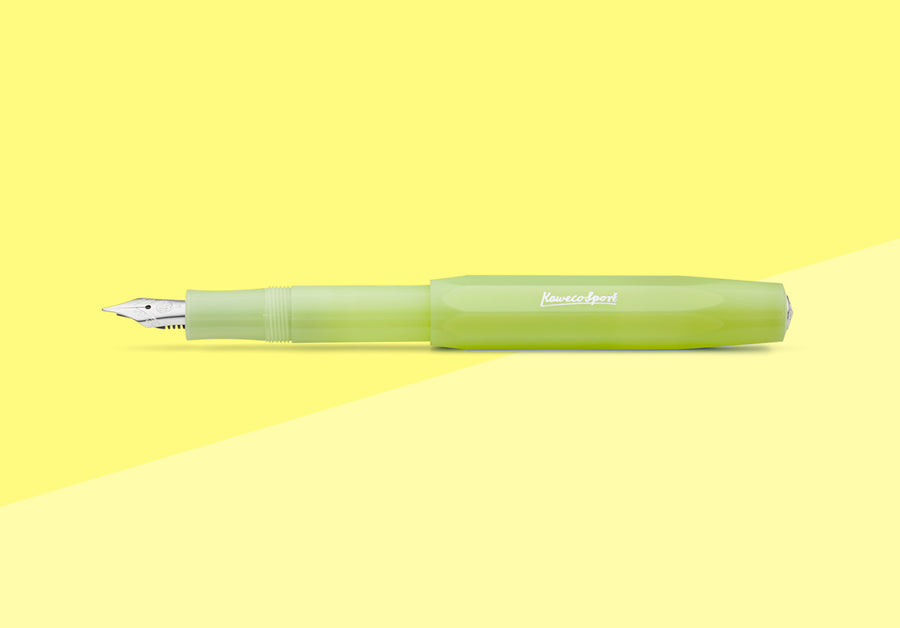 KAWECO - FROSTED SPORT - Füllhalter - Fine Lime