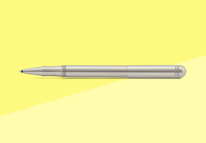 KAWECO - LILIPUT - Ballpoint Pen with Cap - Steel