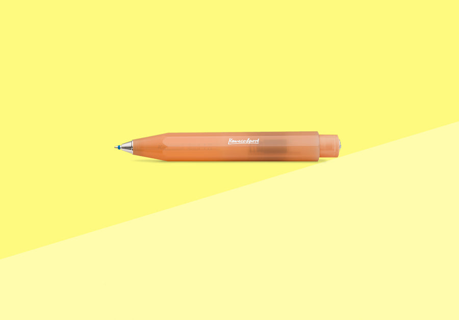 KAWECO - FROSTED SPORT - Ballpoint Pen - Soft Mandarine