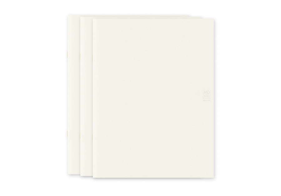 MIDORI - MD Notebook Light (3pcs pack) - A4 Blank