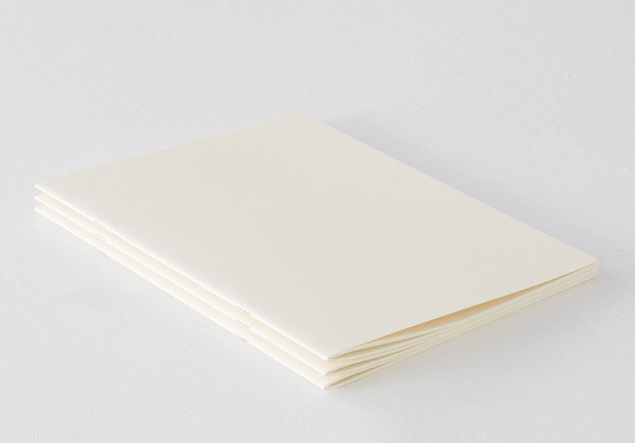 MIDORI - MD Notebook Light (3per Pack) - A4 blank