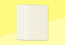 Laden Sie das Bild in den Galerie-Viewer, MIDORI - MD Notebook Light (3er-Pack) - A5 blank