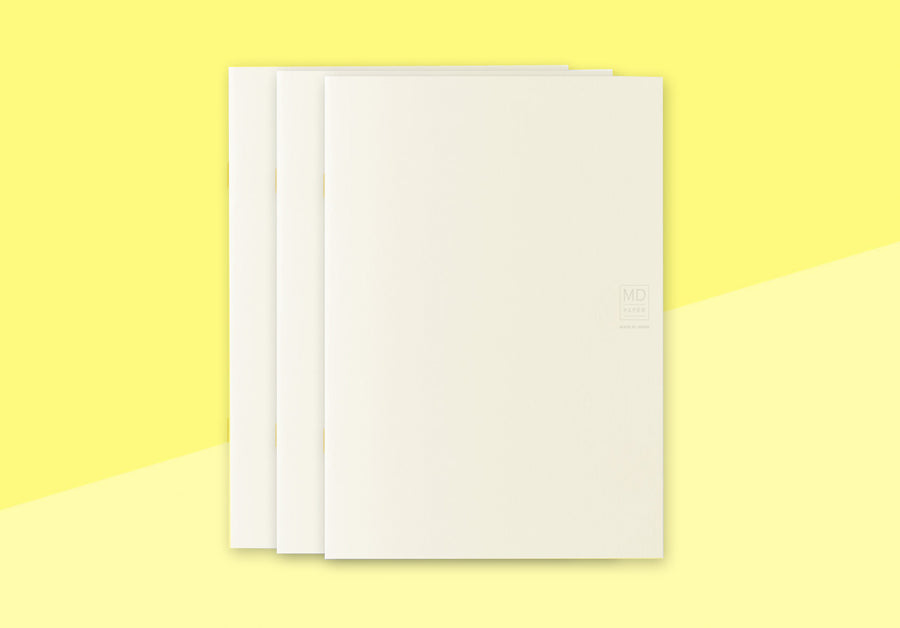 MIDORI - MD Notebook Light (3er-Pack) - A5 blank