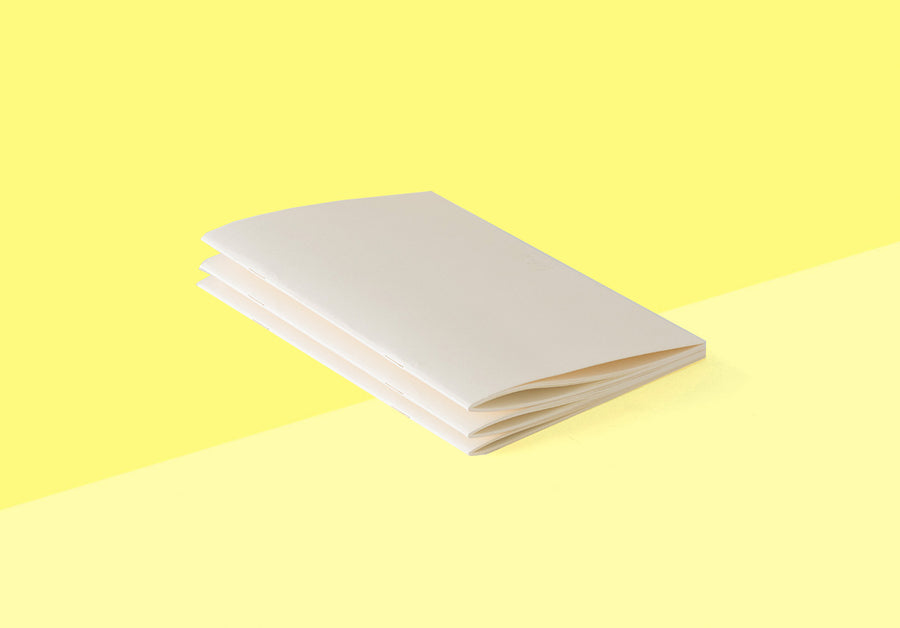 MIDORI - MD Notebook Light (3er-Pack) - A5 kariert