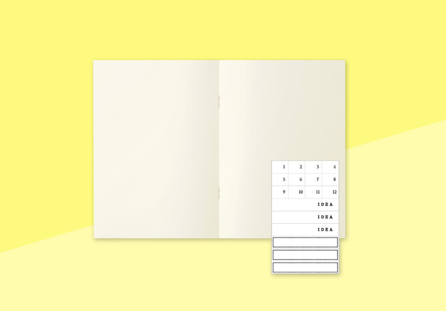 MIDORI - MD Notebook Light (3er-Pack) - A5 blank