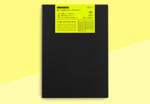 Load image into Gallery viewer, MIDORI - Flat Diary 2023 - A4 black