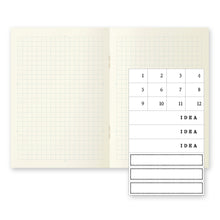Load image into Gallery viewer, MIDORI - MD Notebook Light (3pcs pack) - A6 grid