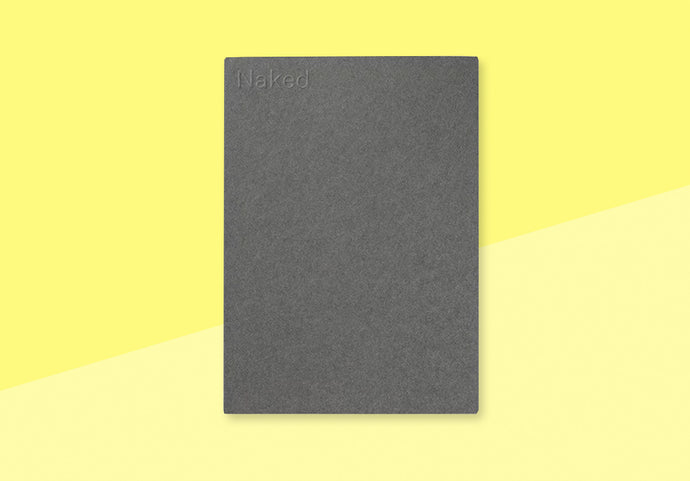 MISHMASH - Naked Notebook - Slate Plain