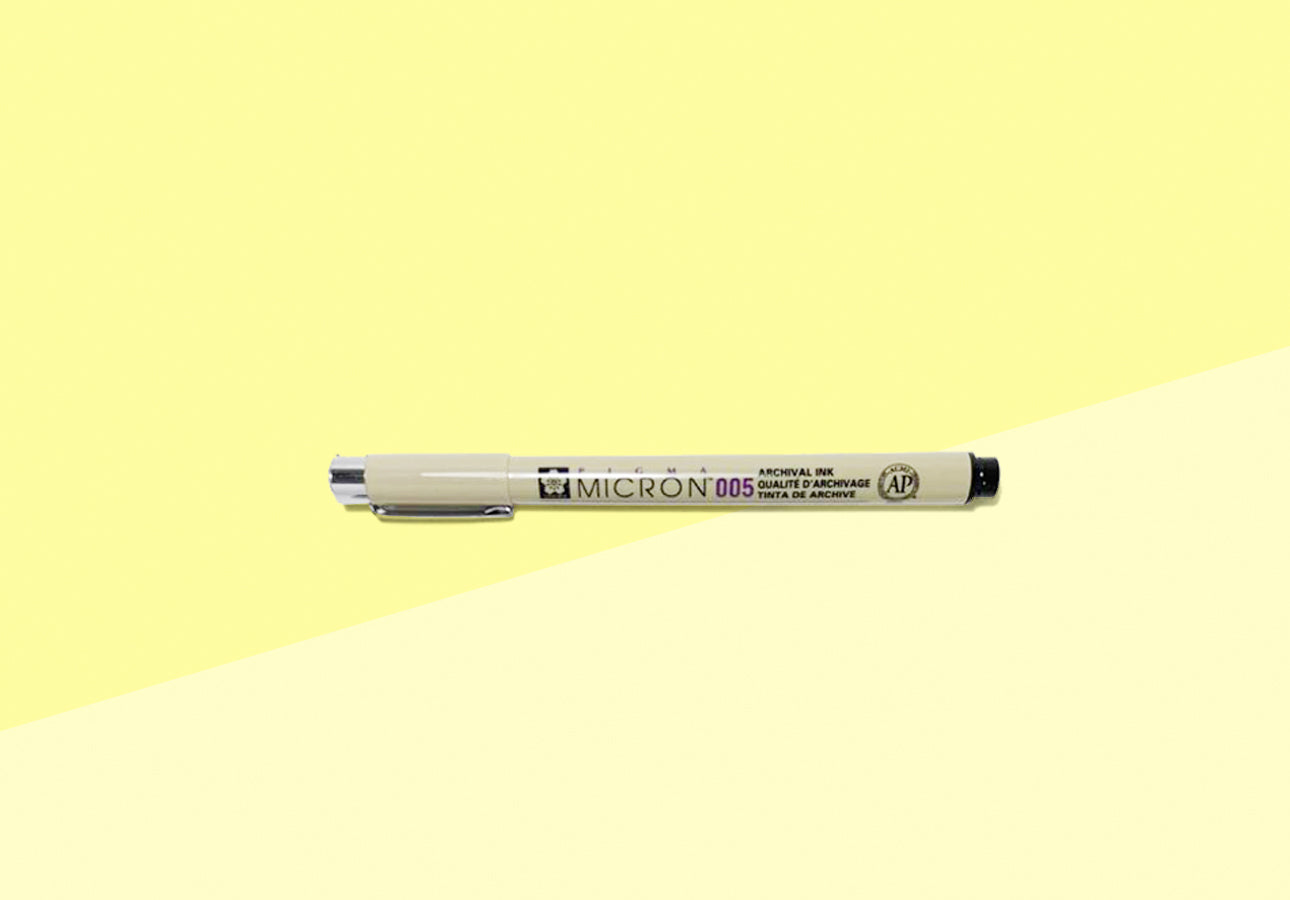 SAKURA Pigma Micron Fineliner black 005 – sous-bois