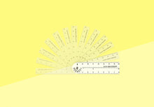 Laden Sie das Bild in den Galerie-Viewer, MIDORI - MD Briefpapier - Multiple Ruler blanco - 16cm