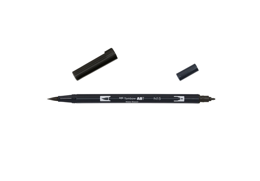 TOMBOW - ABT Dual Brush Pen - N15 black