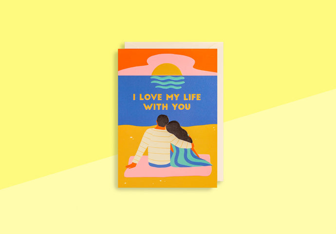 NAOMI WILKINSON - Grußkarte - I Love My Life With You