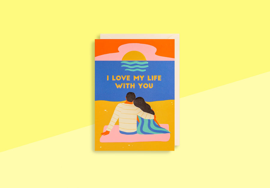 NAOMI WILKINSON - Grußkarte - I Love My Life With You